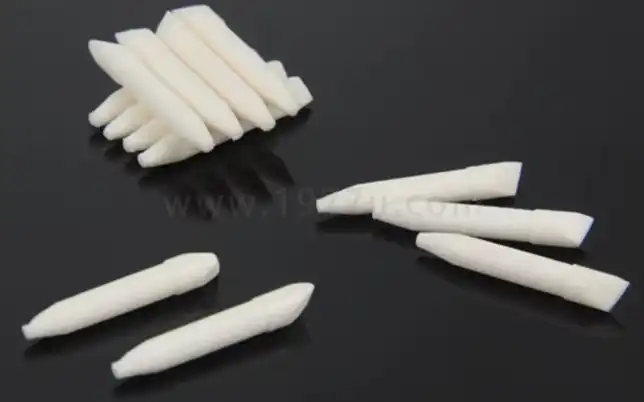 Концы ручек из волокон